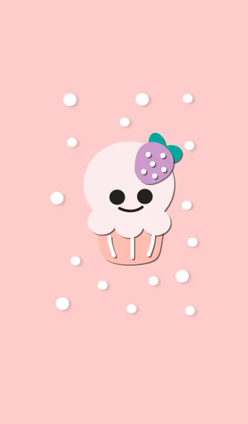 [LINE着せ替え] lovely smily cake 15 :)の画像1