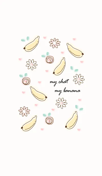 [LINE着せ替え] My chat my banana 3の画像1