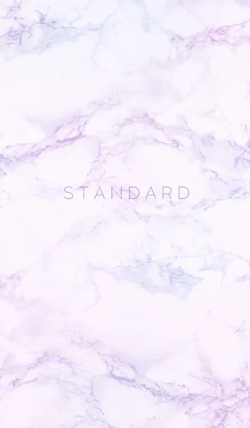 [LINE着せ替え] Marble Standard Frame #Purple Gradationの画像1