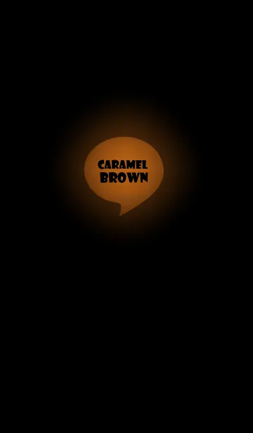 [LINE着せ替え] Caramel Brown In Black Vr.4 (jp)の画像1