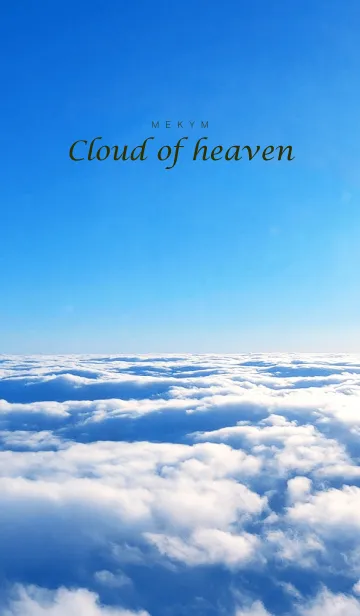 [LINE着せ替え] Cloud of heaven -MEKYM- 5の画像1
