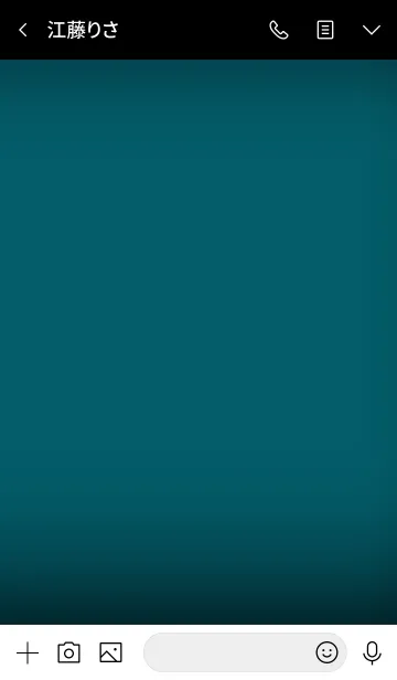 [LINE着せ替え] Ocean Blue And Black Vr.4 (jp)の画像3