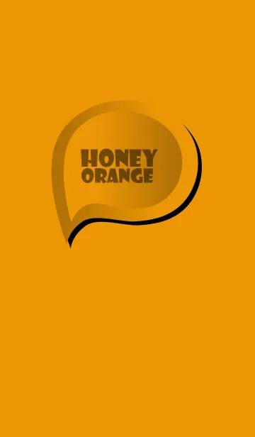 [LINE着せ替え] Honey Orange Button (jp)の画像1