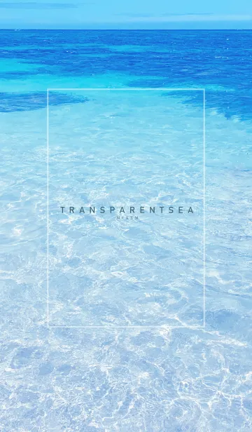 [LINE着せ替え] TRANSPARENT SEA -MEKYM- 9の画像1