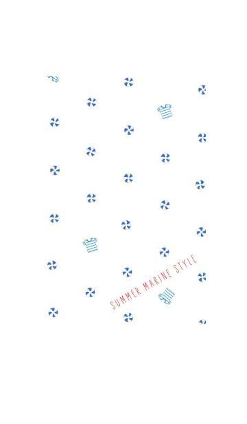 [LINE着せ替え] SUMMER MARINE STYLE 3の画像1