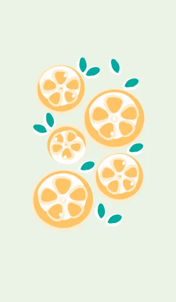 [LINE着せ替え] Sliced lemon theme 37の画像1