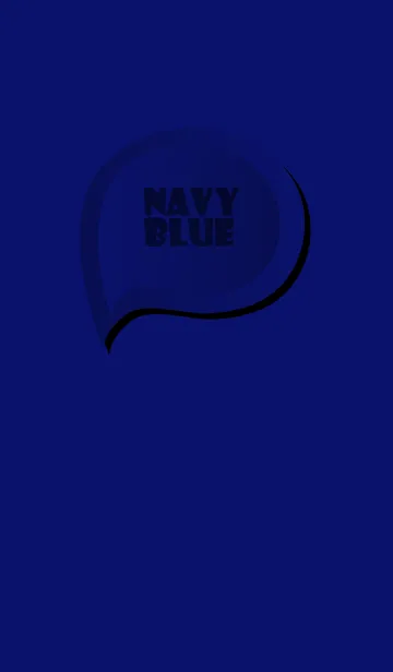 [LINE着せ替え] Navy Blue Button (jp)の画像1