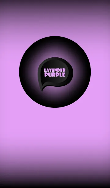 [LINE着せ替え] Lavender Purple Button In Black (jp)の画像1