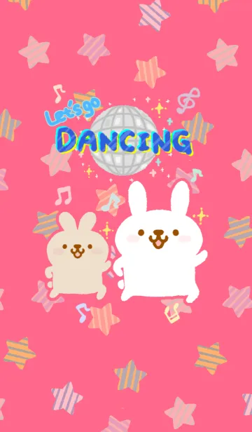 ★うさぎダンシング★の着せ替えメイン画像