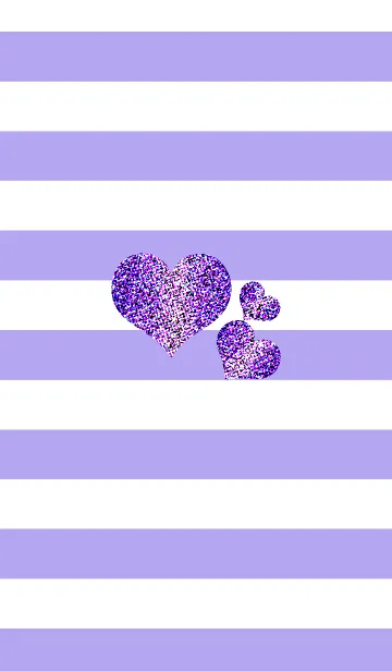 [LINE着せ替え] purple love！の画像1
