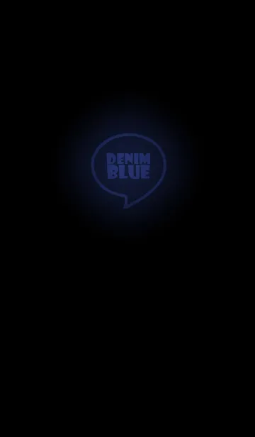[LINE着せ替え] Denim Blue Neon Theme Vr.4 (jp)の画像1