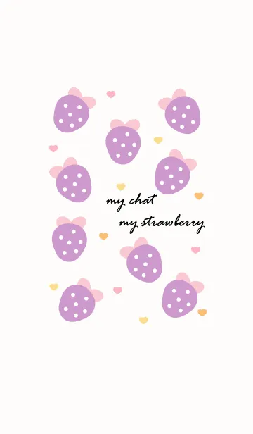 [LINE着せ替え] lovely strawberry 14 ^^の画像1