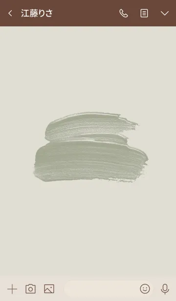 [LINE着せ替え] Color Pallet #Khaki & Beigeの画像3