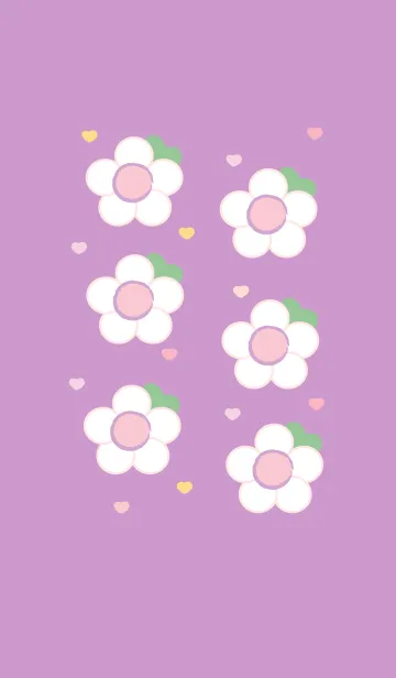 [LINE着せ替え] Lovely mini flower 96 :)の画像1