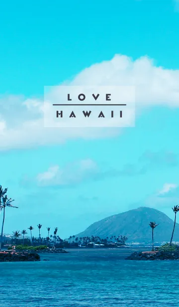 [LINE着せ替え] I LOVE HAWAII -MEKYM- 16の画像1