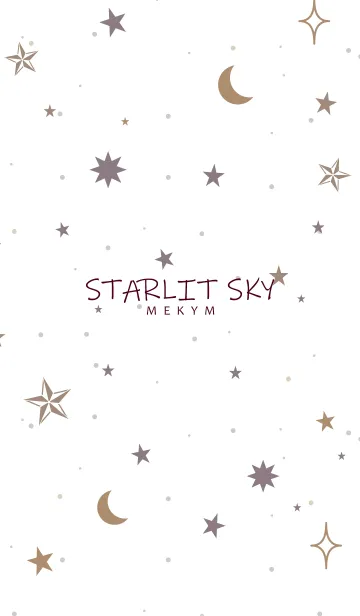 [LINE着せ替え] STARLIT SKY -MEKYM- 20の画像1