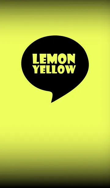 [LINE着せ替え] Lemon Yellow And Black Vr.4 (jp)の画像1