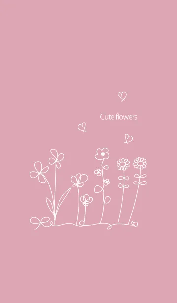 [LINE着せ替え] artwork_Cute flowersの画像1