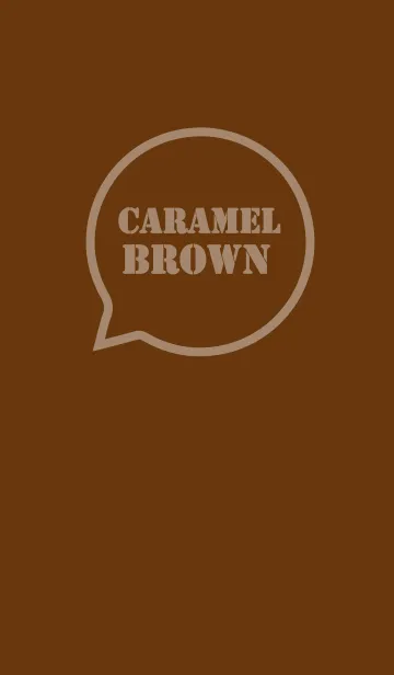 [LINE着せ替え] Love Caramel Brown Vr.3 (jp)の画像1