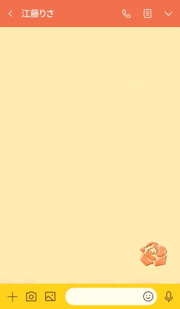 [LINE着せ替え] Simple rose 201の画像3