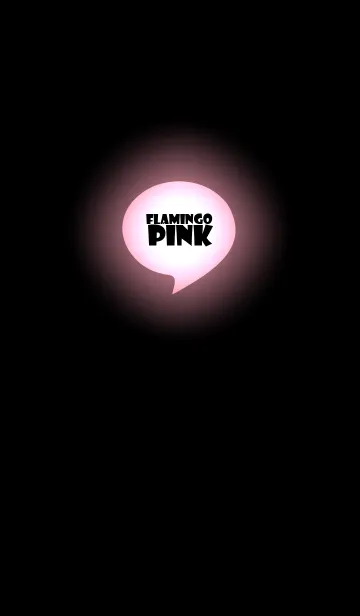 [LINE着せ替え] Flamingo Pink In Black Vr.4 (jp)の画像1