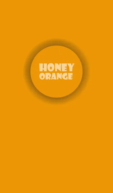 [LINE着せ替え] Love Honey Orange Button V.2 (jp)の画像1