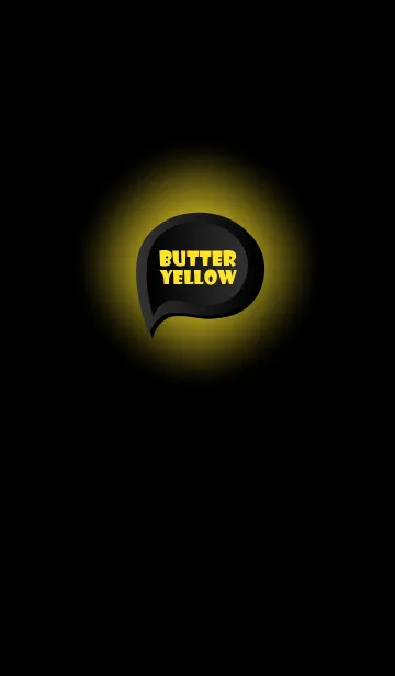 [LINE着せ替え] Butter Yellow Button In Black (jp)の画像1