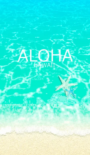 [LINE着せ替え] ハワイ♡ALOHA+6-1*の画像1