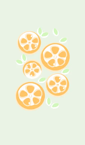 [LINE着せ替え] Sliced lemon theme 38の画像1