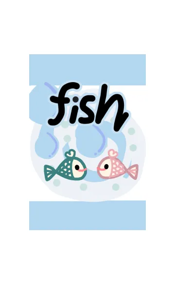 [LINE着せ替え] Baby Fishの画像1