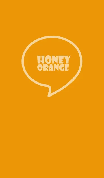 [LINE着せ替え] Love Honey Orange Vr.4 (jp)の画像1