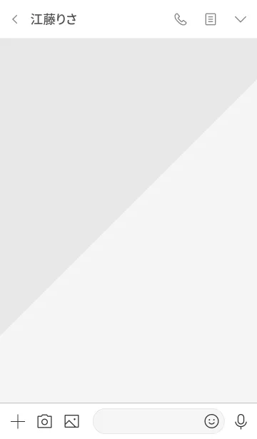 [LINE着せ替え] シンプル2色グレー15の画像3