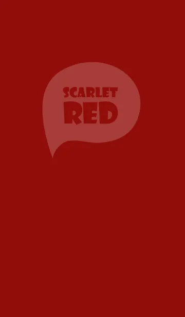 [LINE着せ替え] Scarlet Red Vr.2 (jp)の画像1