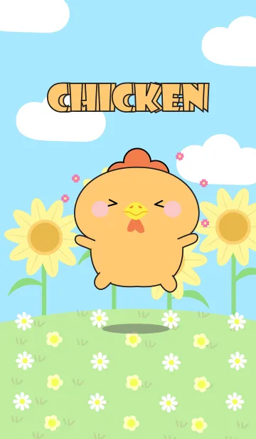 [LINE着せ替え] Happy Lovely Chicken Theme (jp)の画像1