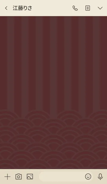 [LINE着せ替え] 押忍だるま／赤の画像3