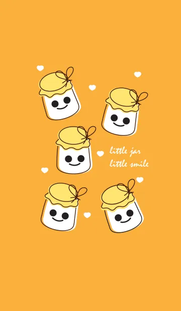 [LINE着せ替え] little jar little smile 23の画像1
