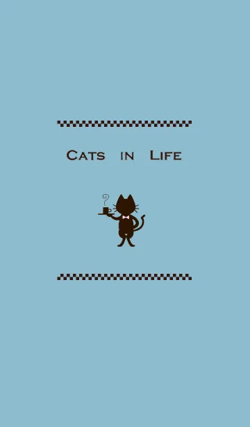 [LINE着せ替え] CATS IN LIFEの画像1