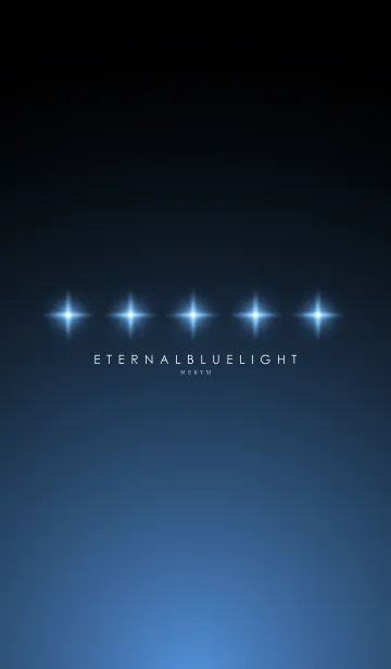 [LINE着せ替え] BEAUTY BLUE STARLIGHTの画像1