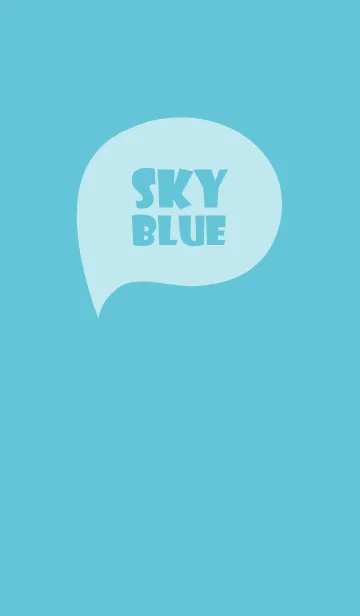 [LINE着せ替え] Sky Blue Vr.2 (jp)の画像1