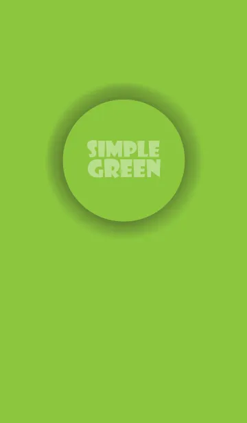 [LINE着せ替え] Love Green Button V.2 (jp)の画像1