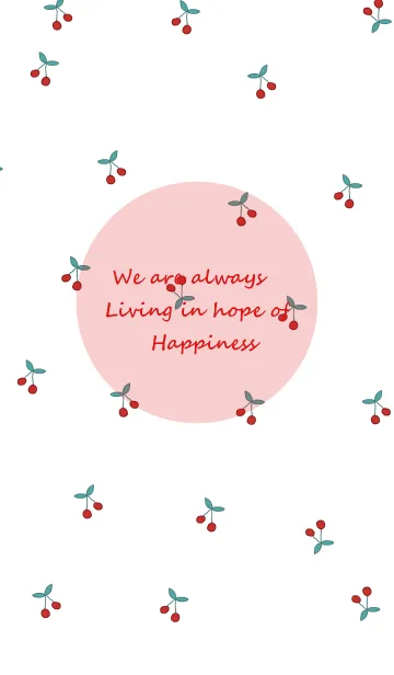 [LINE着せ替え] さくらんぼ / redの画像1