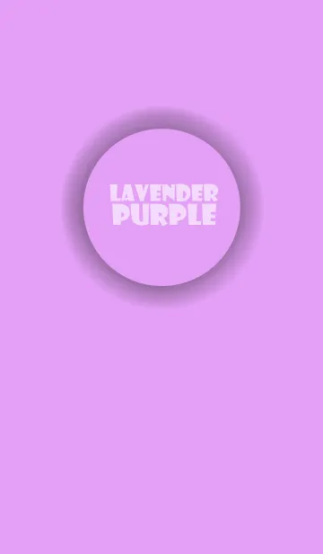 [LINE着せ替え] Love Lavender Purple Button V.2 (jp)の画像1