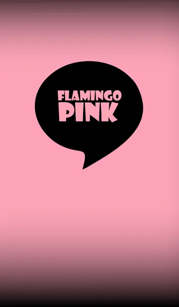 [LINE着せ替え] Flamingo Pink & Black Vr.4 (jp)の画像1