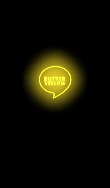 [LINE着せ替え] Butter Yellow Neon Theme Vr.4 (jp)の画像1