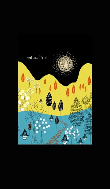 [LINE着せ替え] 個性的な北欧の森の世界への画像1