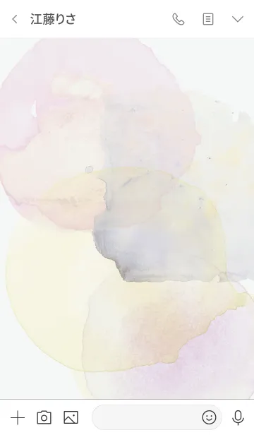 [LINE着せ替え] グレー : ペールトーンの着せ替えの画像3