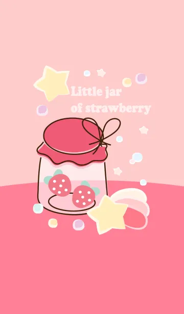 [LINE着せ替え] little jar of strawberry 6の画像1