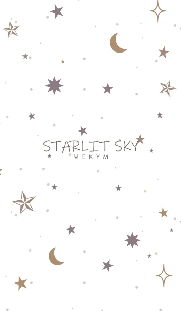 [LINE着せ替え] STARLIT SKY -MEKYM- 23の画像1