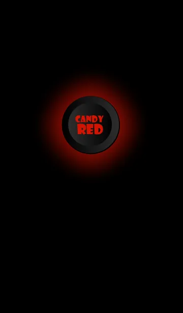 [LINE着せ替え] Candy Red Button In Black V.2 (jp)の画像1