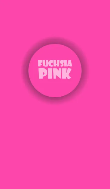 [LINE着せ替え] Love Fuscia Pink Button V.2 (jp)の画像1